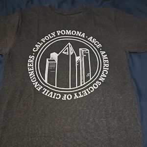Gray Cal Poly Pomona ASCE T-Shirt